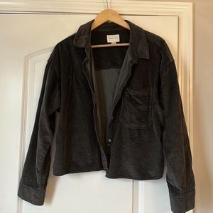 Gray Corduroy Jacket